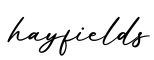 单词hayfields书写
