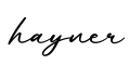 单词hayner书写