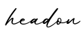 单词headon书写