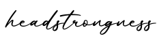单词headstrongness书写