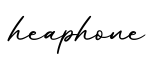 单词heaphone书写
