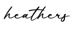 单词heathers书写