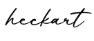 单词heckart书写