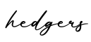 单词hedgers书写