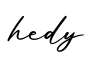 单词hedy书写