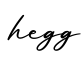 单词hegg书写