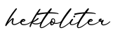 单词hektoliter书写