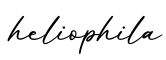 单词heliophila书写