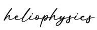 单词heliophysics书写