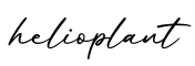 单词helioplant书写