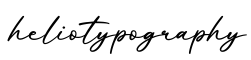 单词heliotypography书写