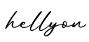 单词hellyon书写