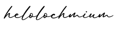 单词helolochmium书写