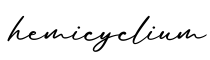 单词hemicyclium书写