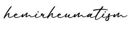 单词hemirheumatism书写