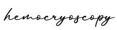 单词hemocryoscopy书写