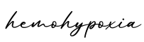 单词hemohypoxia书写