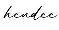 单词hendee书写