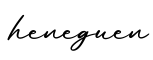 单词heneguen书写
