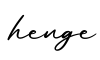 单词henge书写