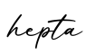 单词hepta书写