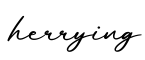 单词herrying书写