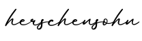 单词herschensohn书写