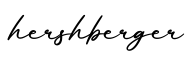单词hershberger书写