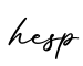 单词hesp书写