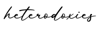 单词heterodoxies书写
