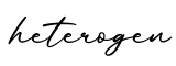 单词heterogen书写