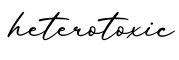 单词heterotoxic书写