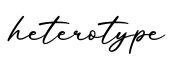 单词heterotype书写