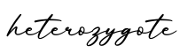 单词heterozygote书写