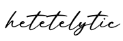 单词hetetelytic书写