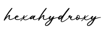 单词hexahydroxy书写
