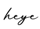 单词heye书写