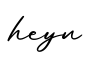 单词heyn书写