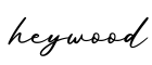 单词heywood书写