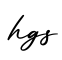 单词hgs书写