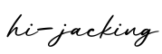 单词hi-jacking书写