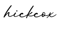 单词hickcox书写