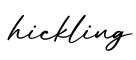 单词hickling书写