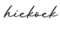 单词hickock书写
