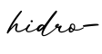 单词hidro-书写