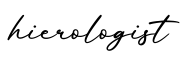 单词hierologist书写