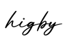 单词higby书写