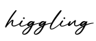 单词higgling书写