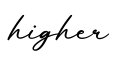 单词higher书写