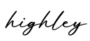 单词highley书写